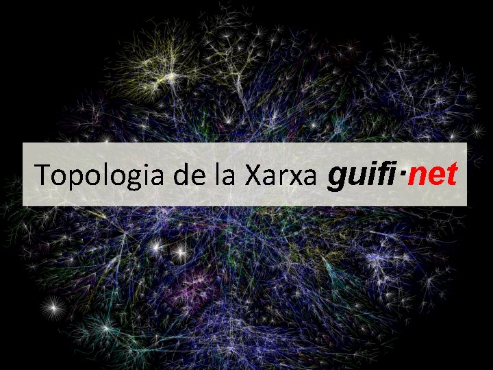 Topologia de la Xarxa guifi·net 