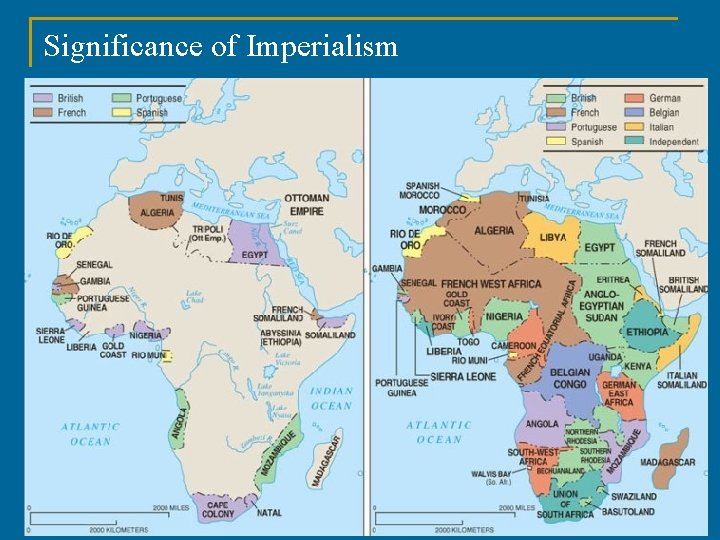 Significance of Imperialism Copyright © 2015 Mc. Graw-Hill Education. All rights reserved. No reproduction