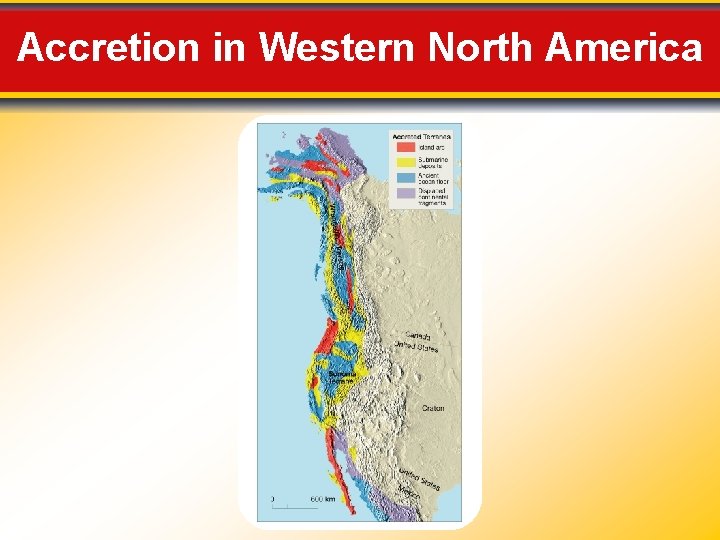 Accretion in Western North America 