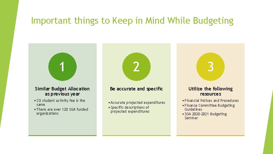 Important things to Keep in Mind While Budgeting 1 2 3 Similar Budget Allocation