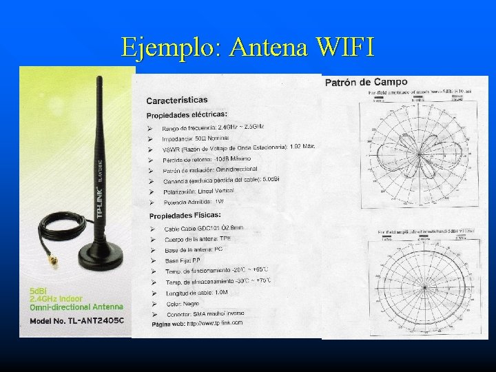 Ejemplo: Antena WIFI 