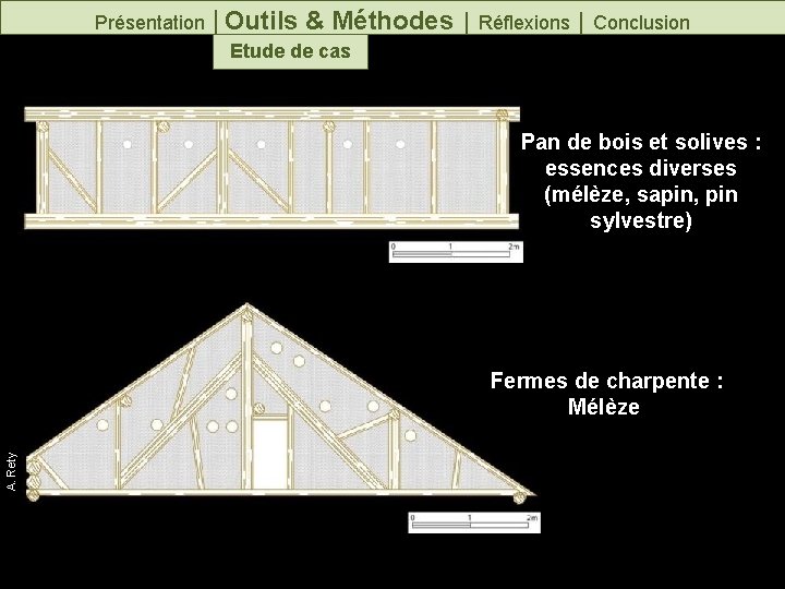 Présentation │Outils & Méthodes │ Réflexions │ Conclusion Etude de cas Pan de bois