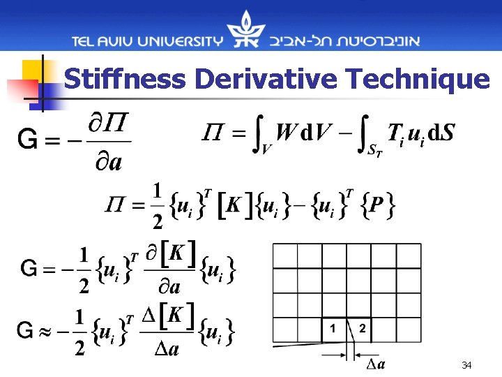 Stiffness Derivative Technique 34 