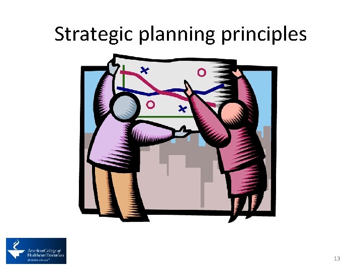 Strategic planning principles 13 