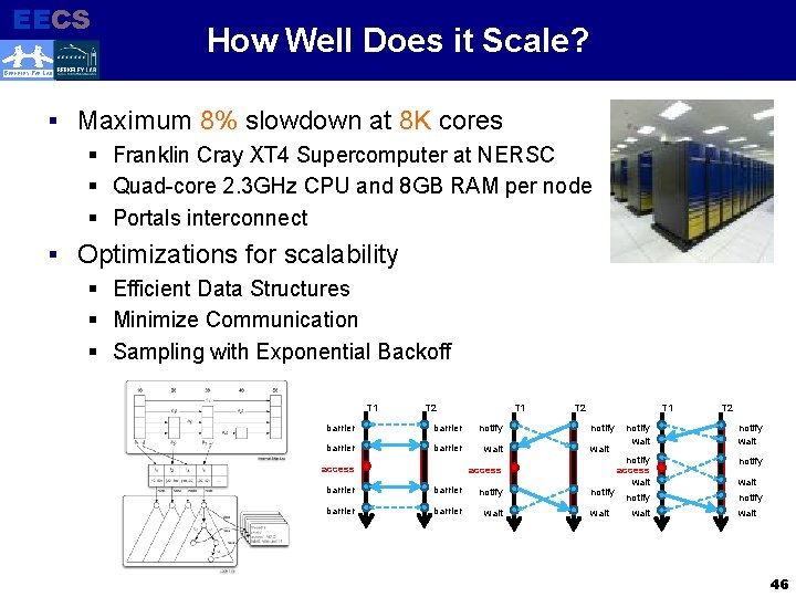 EECS Electrical Engineering and Computer Sciences How Well Does it Scale? BERKELEY PAR LAB
