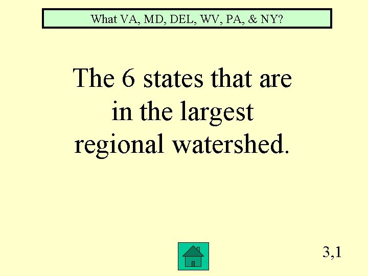 What VA, MD, DEL, WV, PA, & NY? The 6 states that are in