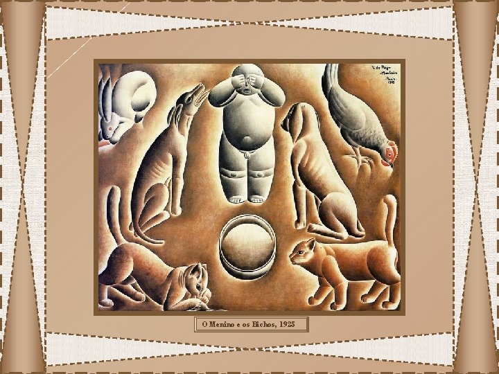 O Menino e os Bichos, 1925 