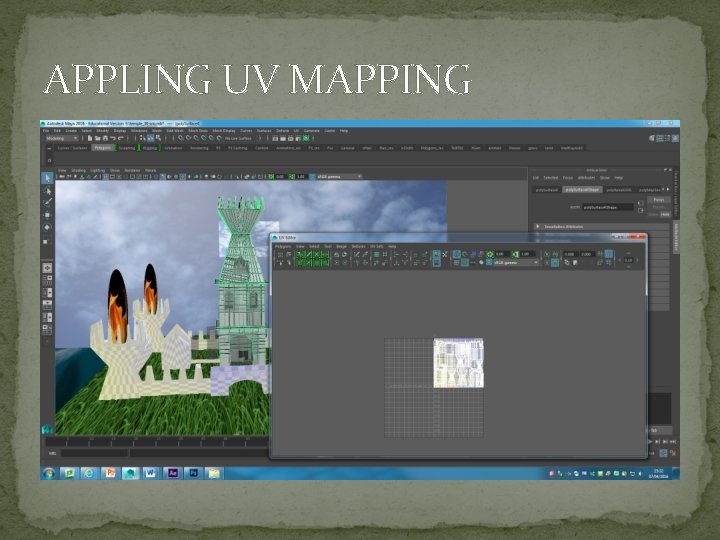 APPLING UV MAPPING 