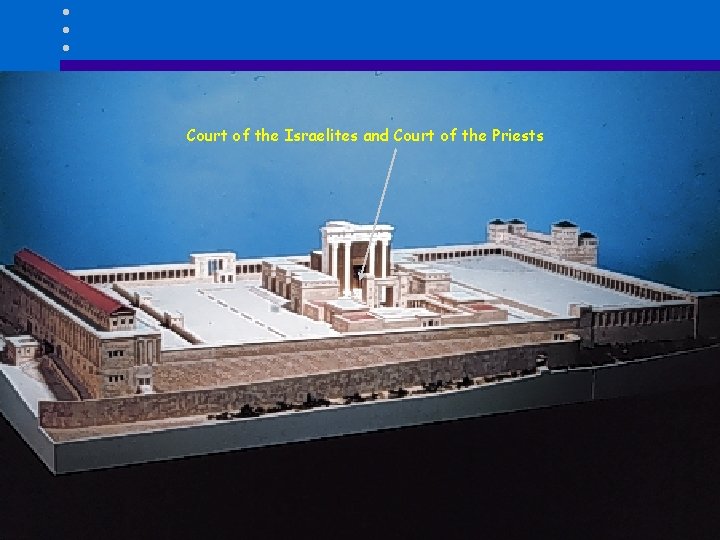Court of the Israelites and Court of the Priests 