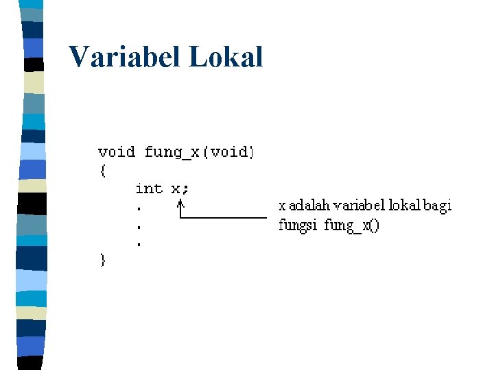 Variabel Lokal 