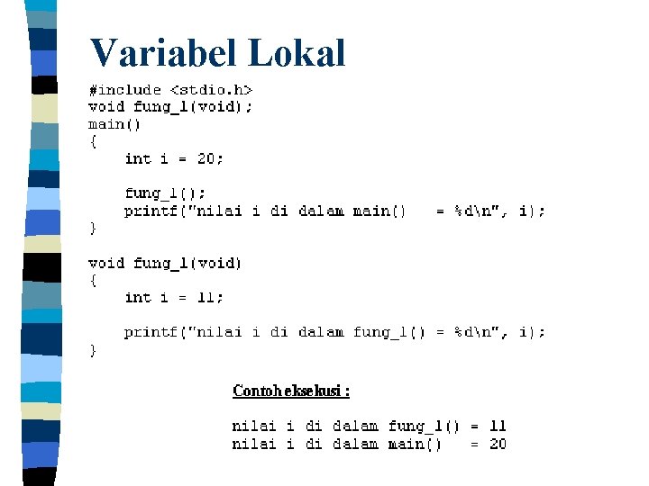 Variabel Lokal 
