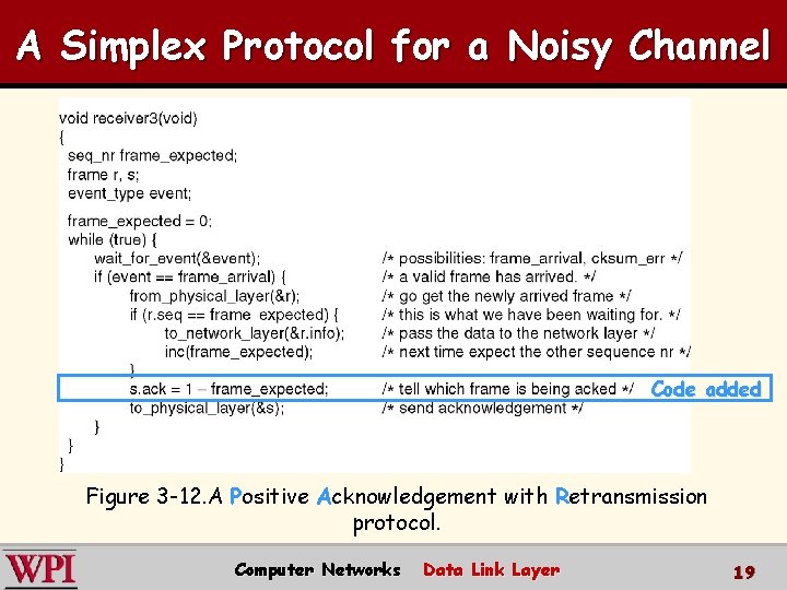 A Simplex Protocol for a Noisy Channel Code added Figure 3 -12. A Positive