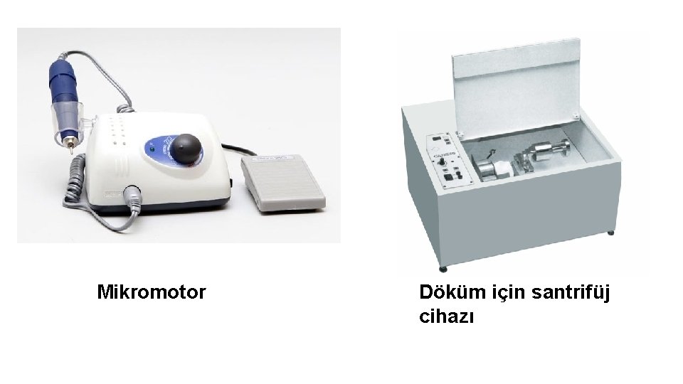 Mikromotor Döküm için santrifüj cihazı 