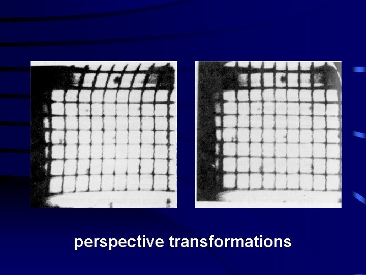 perspective transformations 