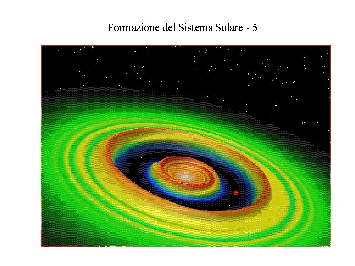 Formazione del Sistema Solare - 5 