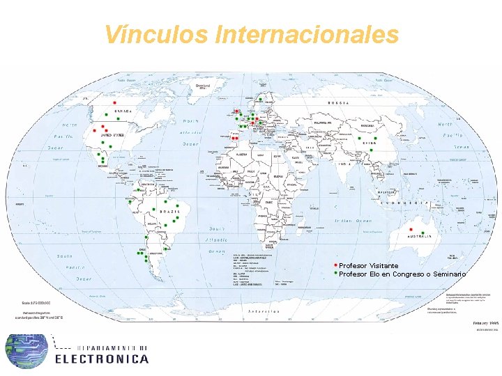 Vínculos Internacionales Profesor Visitante Profesor Elo en Congreso o Seminario 