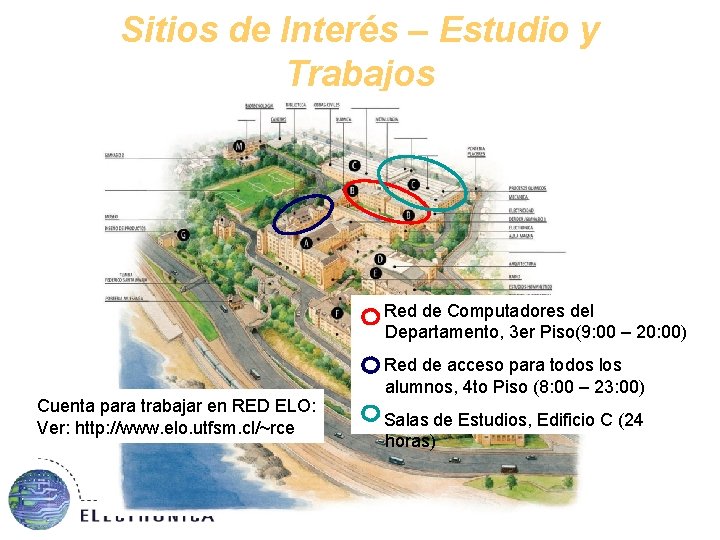 Sitios de Interés – Estudio y Trabajos Red de Computadores del Departamento, 3 er