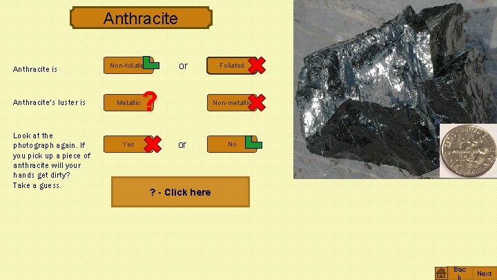 Anthracite is Anthracite’s luster is Look at the photograph again. If you pick up