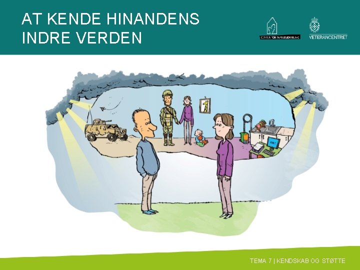 AT KENDE HINANDENS INDRE VERDEN TEMA 7 | KENDSKAB OG STØTTE 