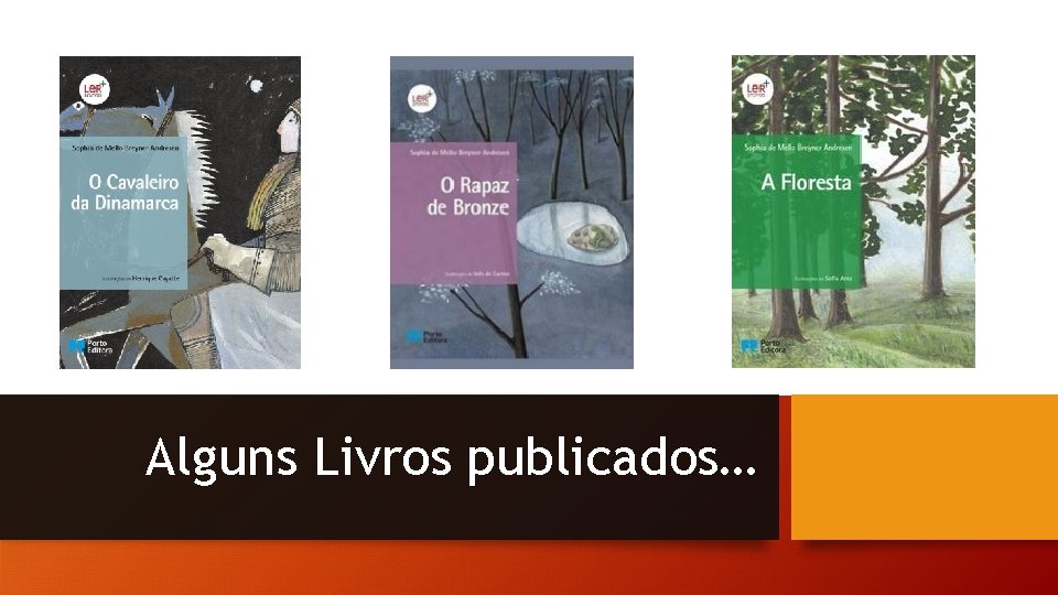 Alguns Livros publicados… Alguns Livros publicados…
