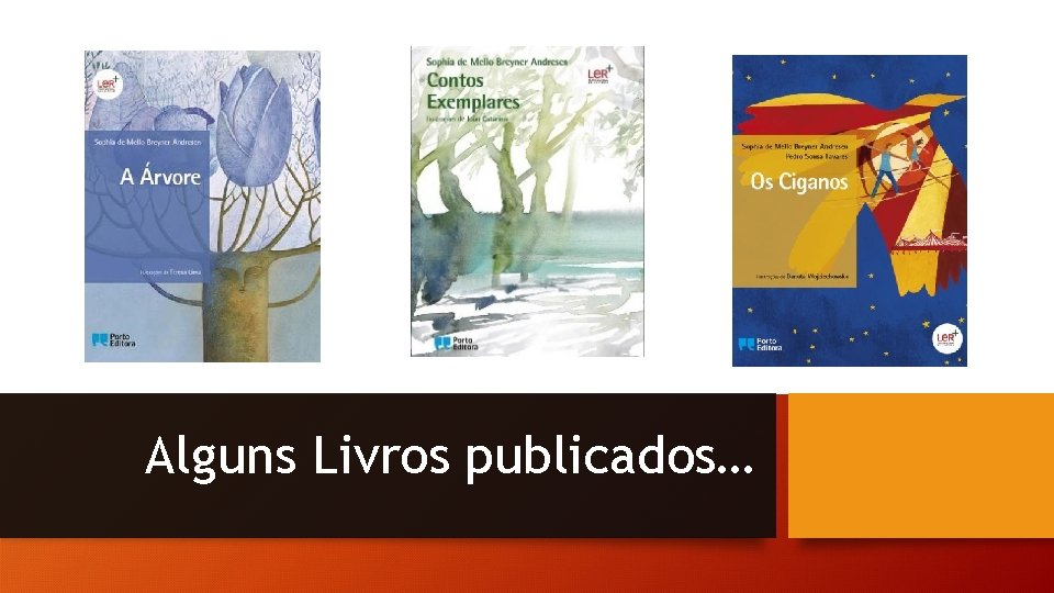 Alguns Livros publicados… Alguns Livros publicados…
