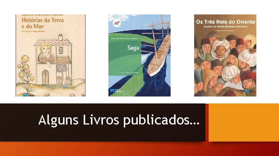 Alguns Livros publicados… Alguns Livros publicados…