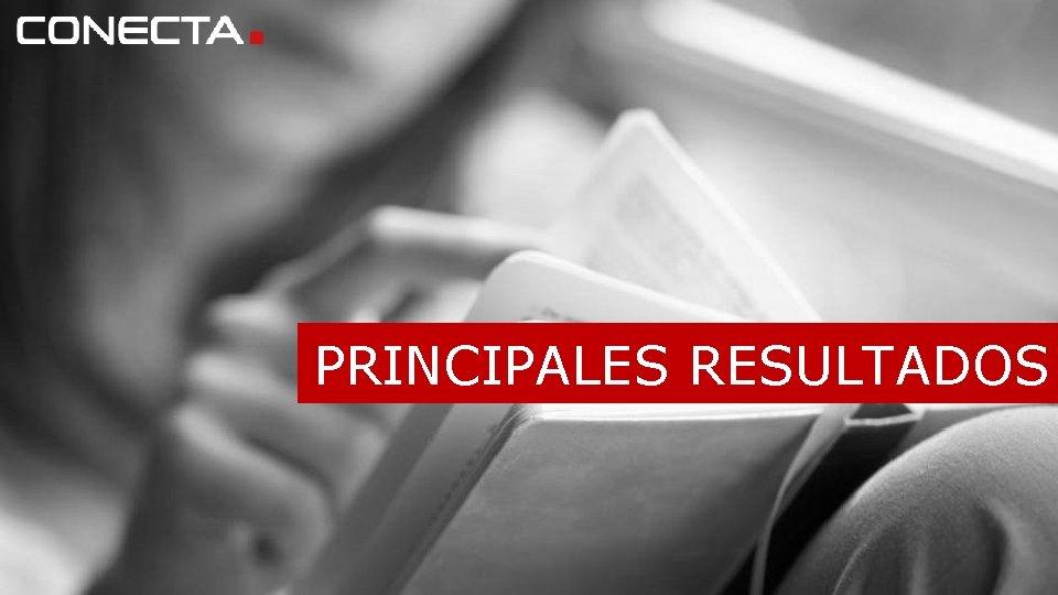 PRINCIPALES RESULTADOS 