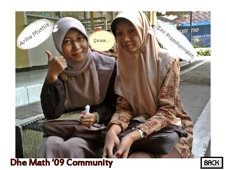 Dhe Math ‘ 09 Community 