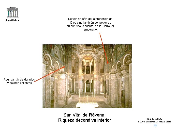 Claseshistoria Reflejo no sólo de la presencia de Dios sino también del poder de