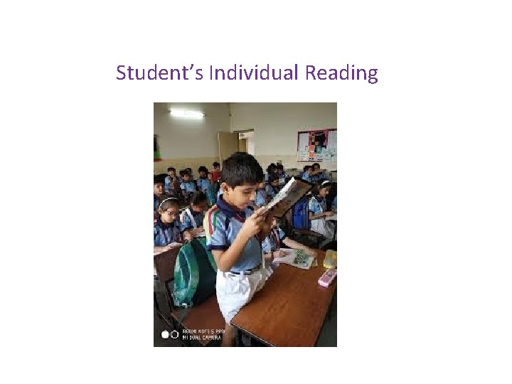 Student’s Individual Reading 