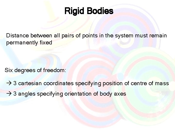 The Spinning Top Chloe Elliott Rigid Bodies Distance