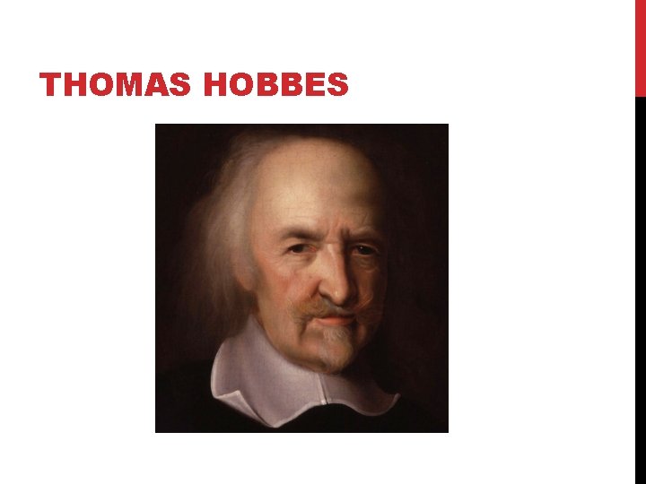 THOMAS HOBBES 