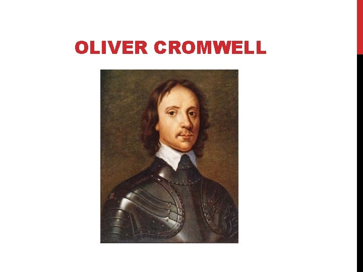 OLIVER CROMWELL 