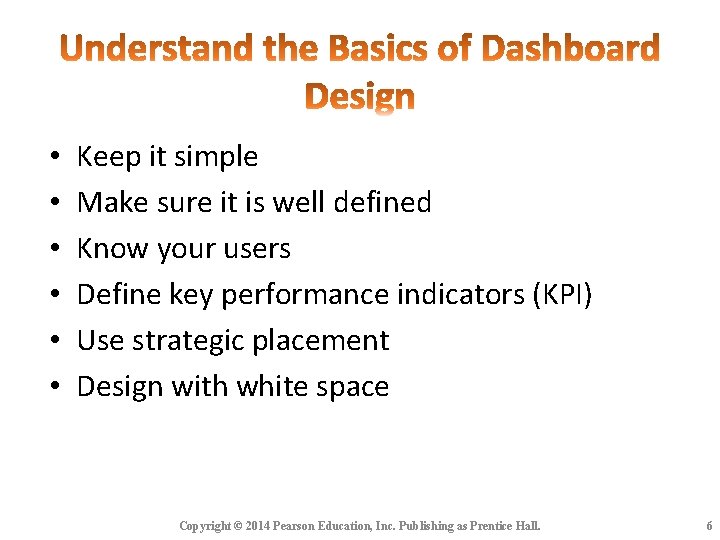 • • • Keep it simple Make sure it is well defined Know • • • Keep it simple Make sure it is well defined Know