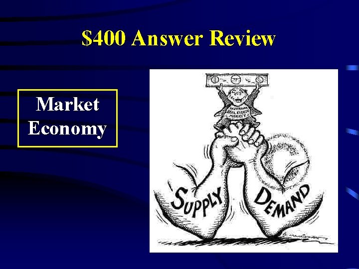 $400 Answer Review Market Economy 