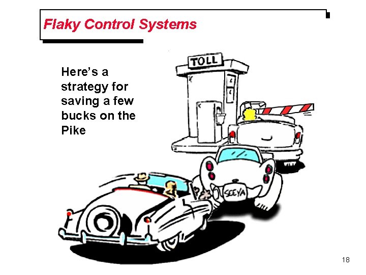 Flaky Control Systems Here’s a strategy for saving a few bucks on the Pike