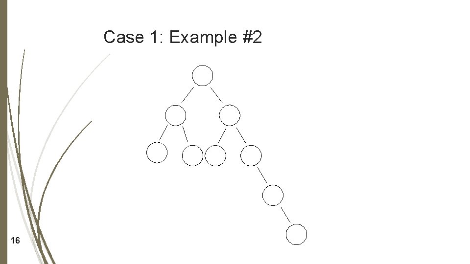 Case 1: Example #2 16 