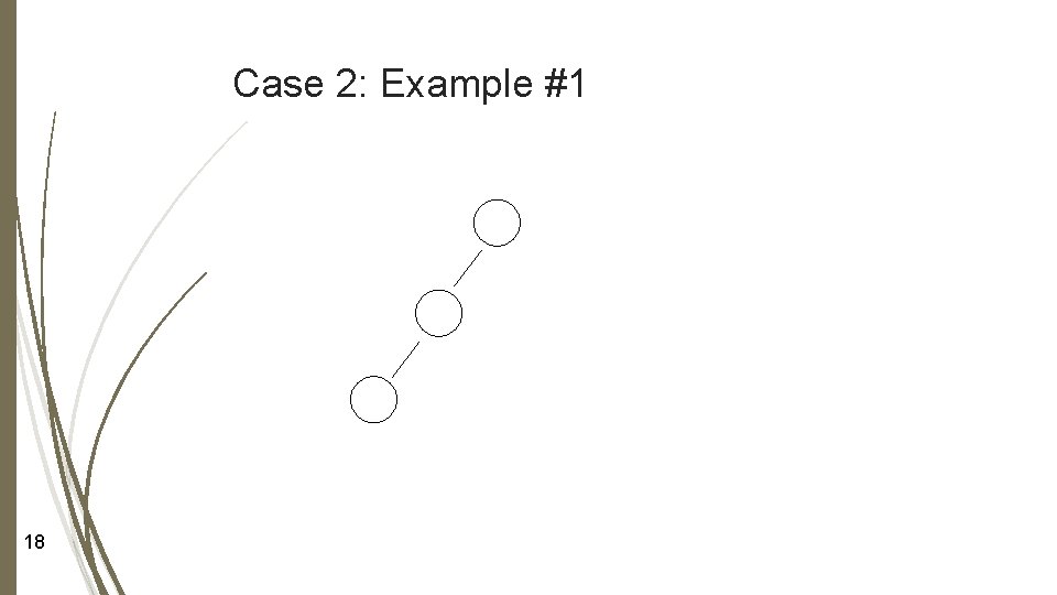 Case 2: Example #1 18 