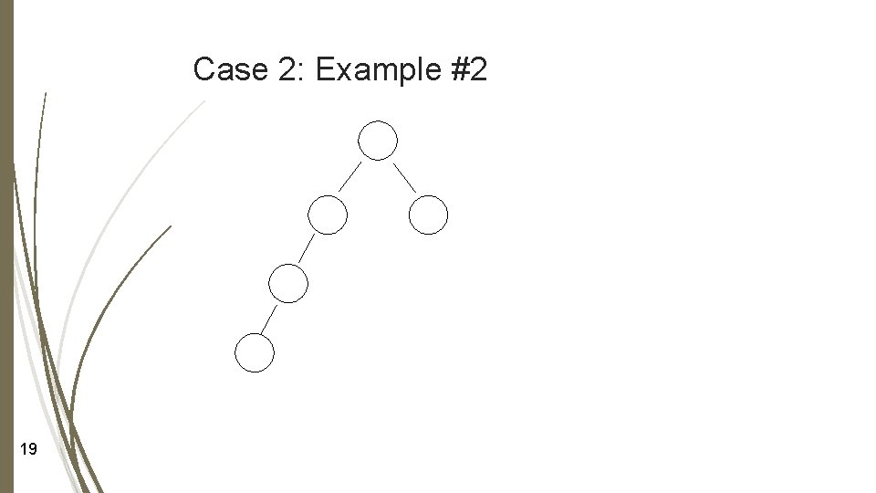 Case 2: Example #2 19 