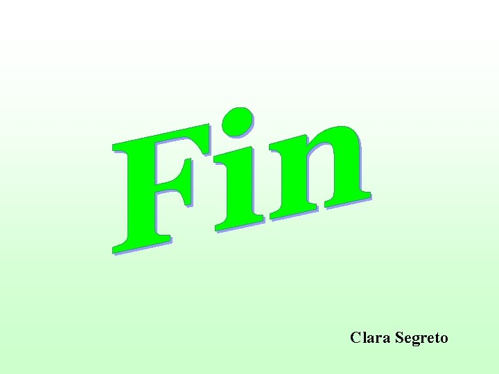 Clara Segreto Clara Segreto