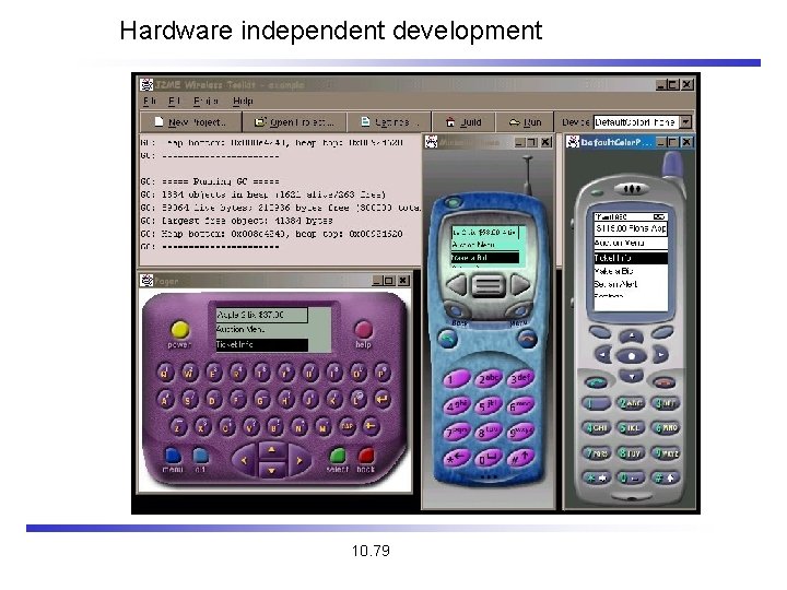 Hardware independent development 10. 79 