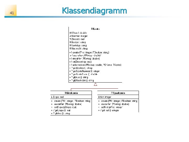 41 Klassendiagramm 