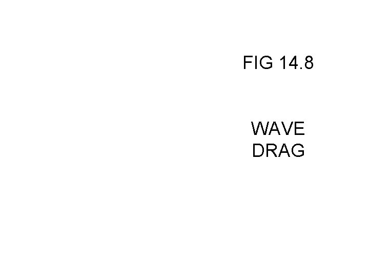 FIG 14. 8 WAVE DRAG 
