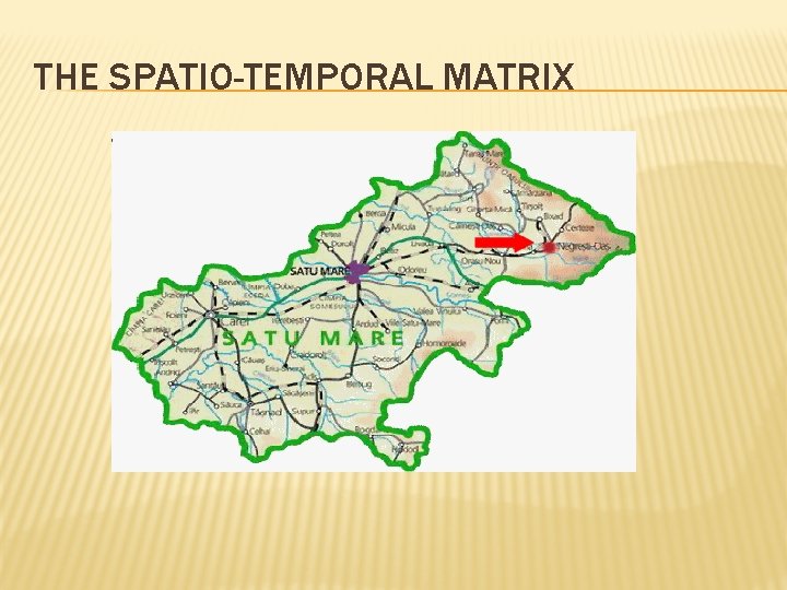 THE SPATIO-TEMPORAL MATRIX 
