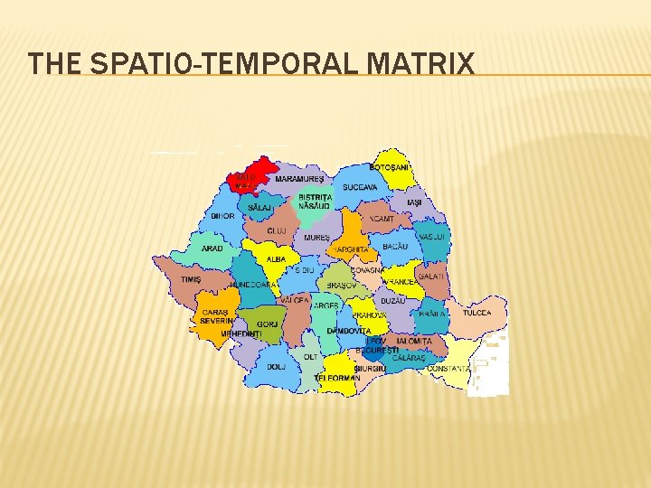 THE SPATIO-TEMPORAL MATRIX 