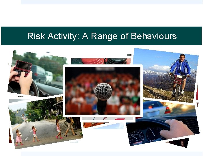 Risk Activity: A Range of Behaviours 