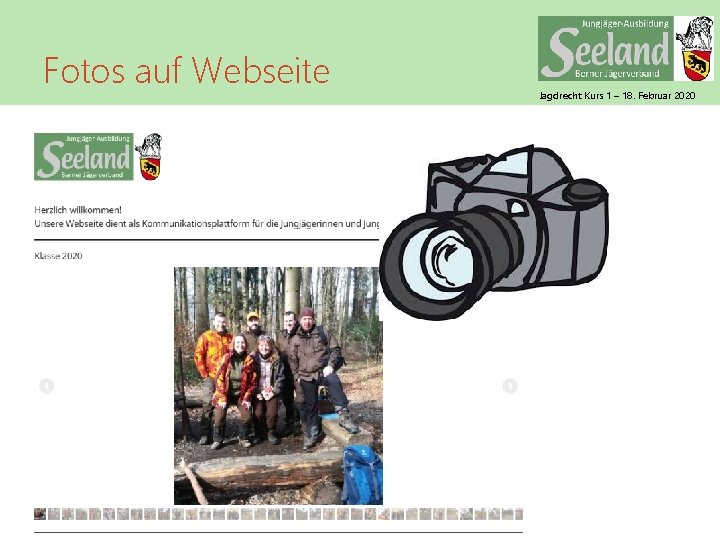 Fotos auf Webseite Jagdrecht Kurs 1 – 18. Februar 2020 