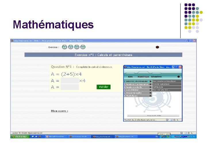 Mathématiques 