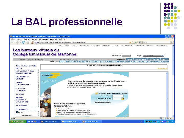 La BAL professionnelle 