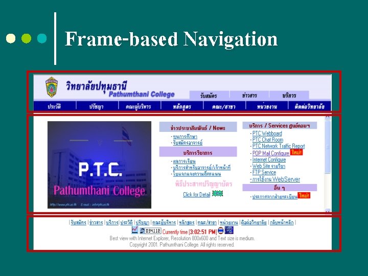 Frame-based Navigation 